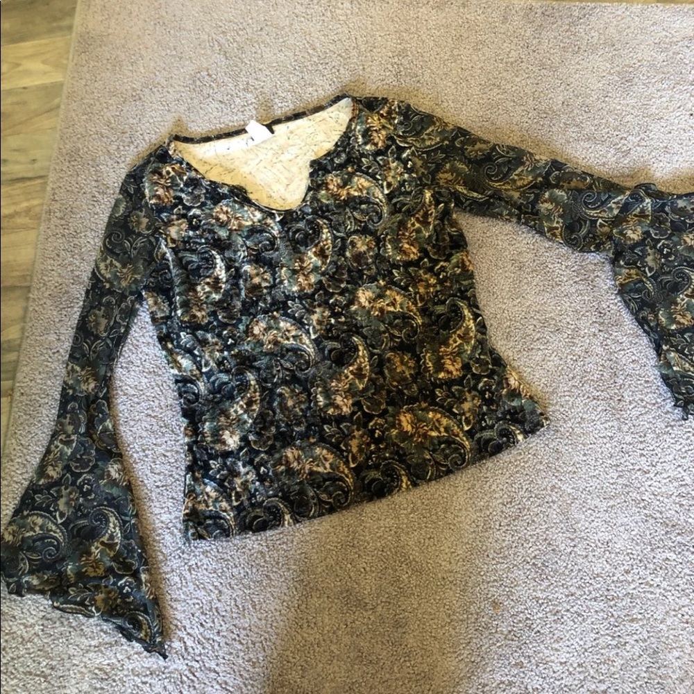 Vanity velvet long sleeve